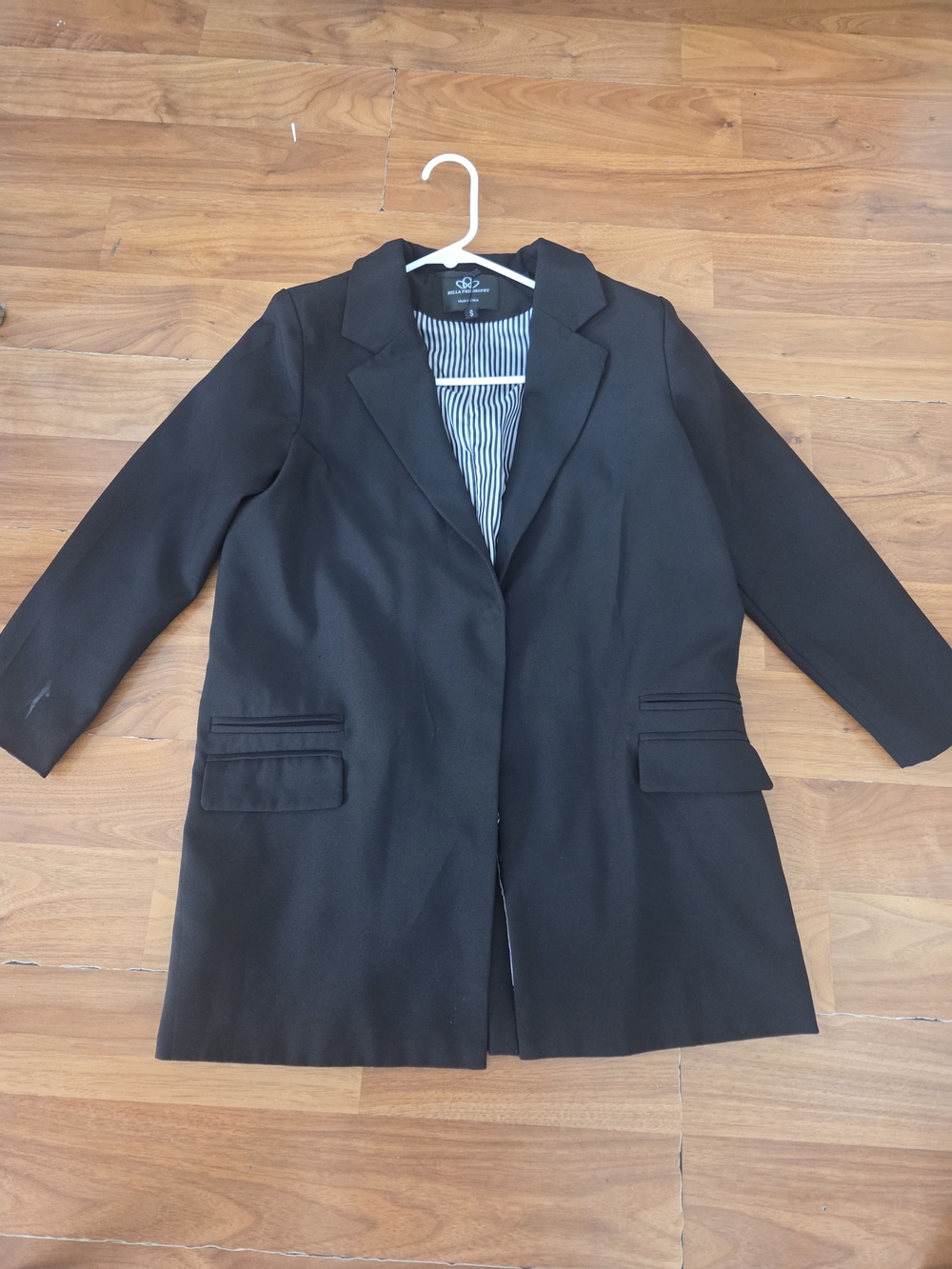 Apt. 9 Black Longline Blazer Jacket